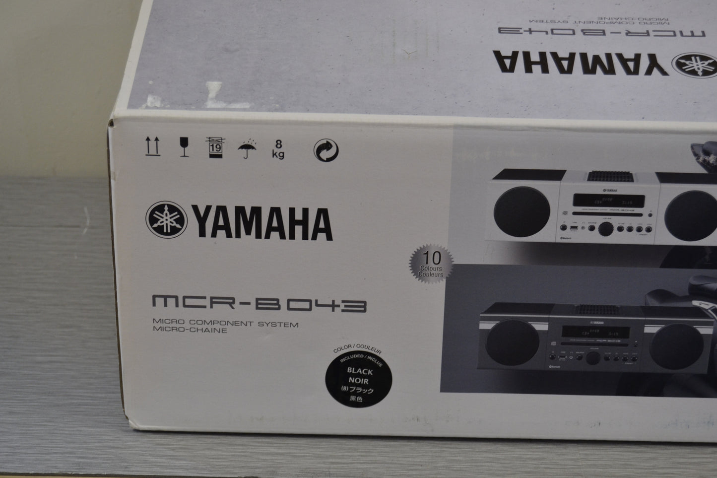 Yamaha MCR-B043 Micro Component System * New Open Box * BLACK