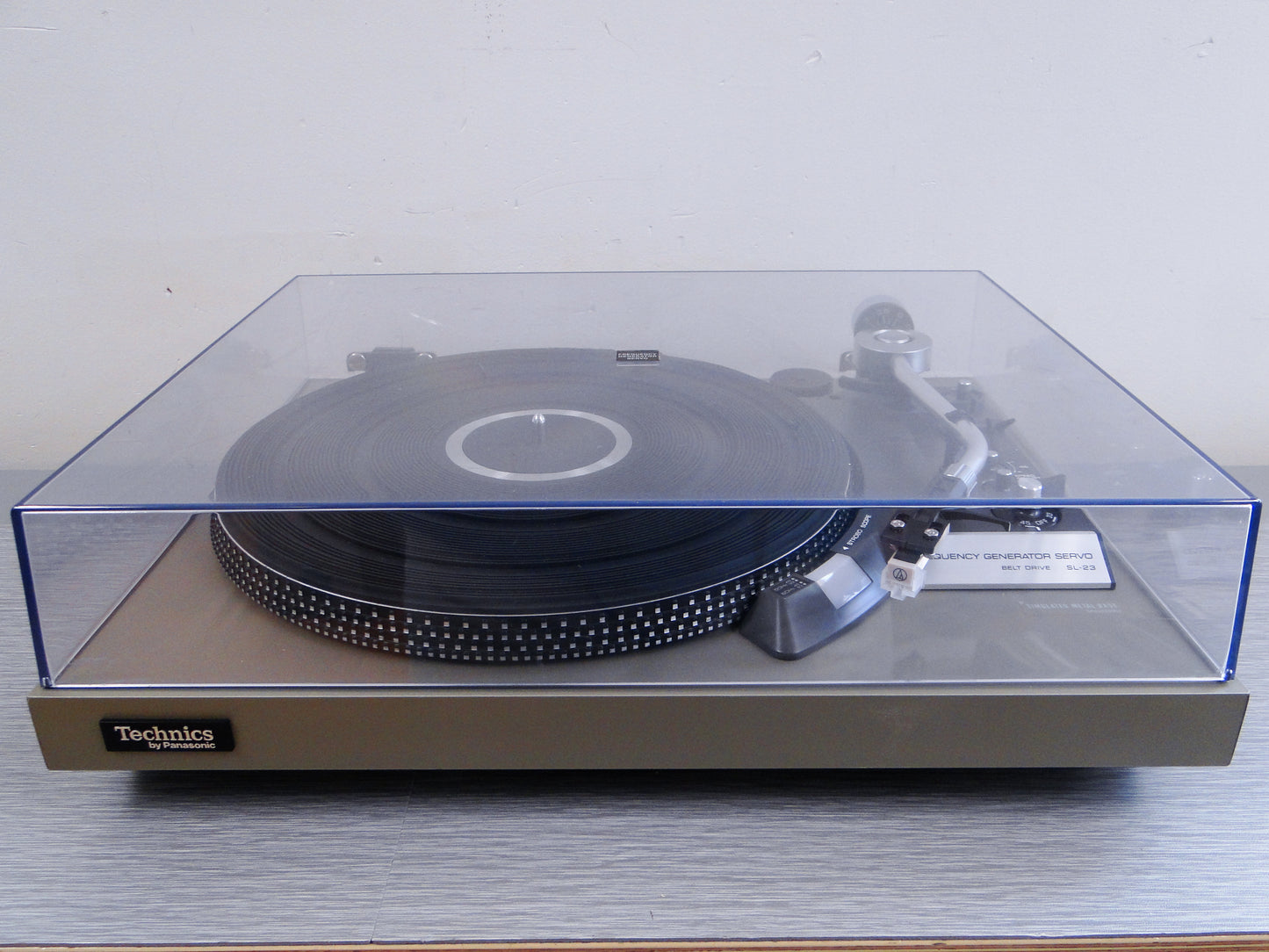 Technics SL-23 Belt Drive Turntable * NEW Audio Technica Cartridge AT3600