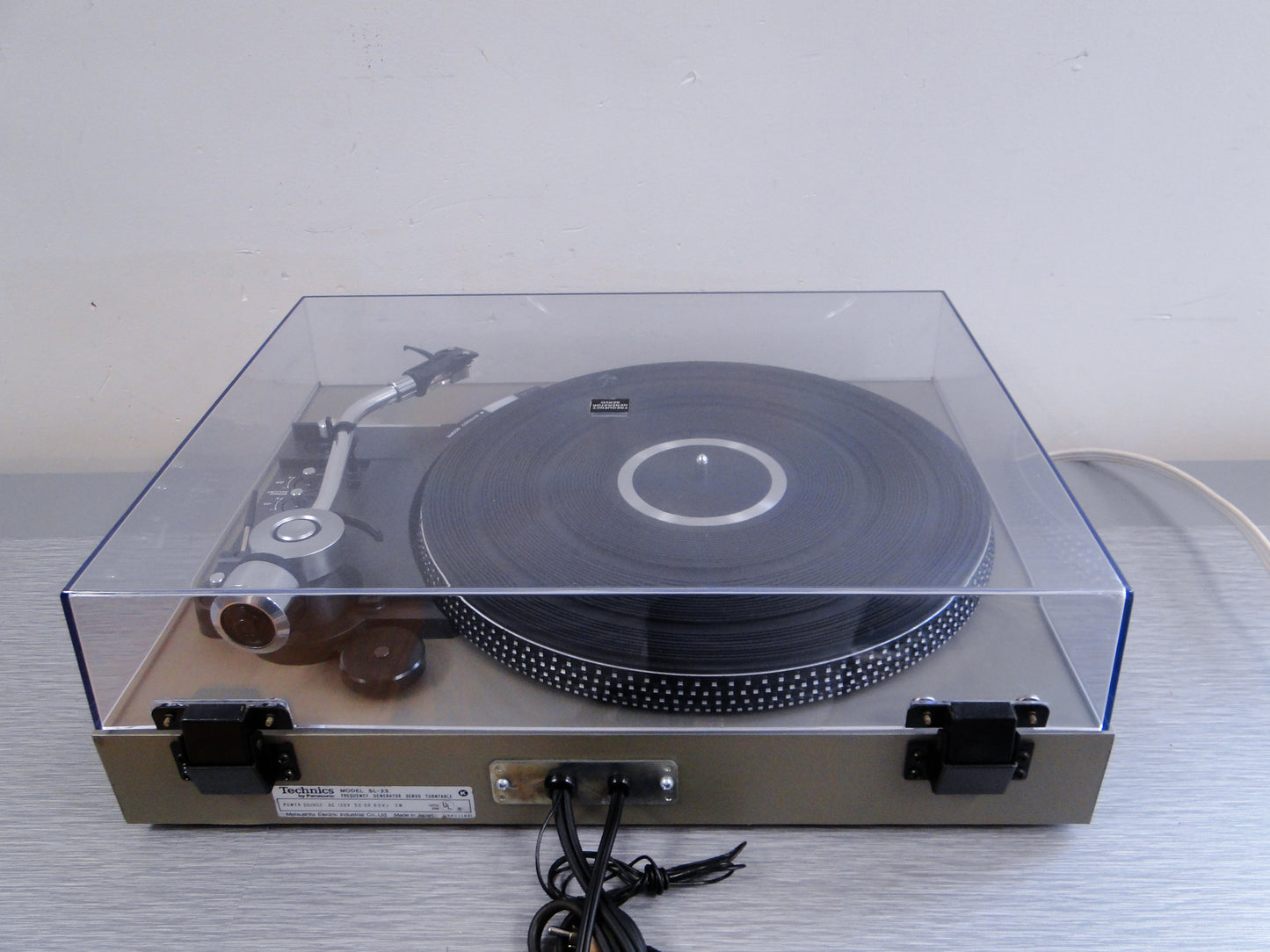 Technics SL-23 Belt Drive Turntable * NEW Audio Technica Cartridge AT3600