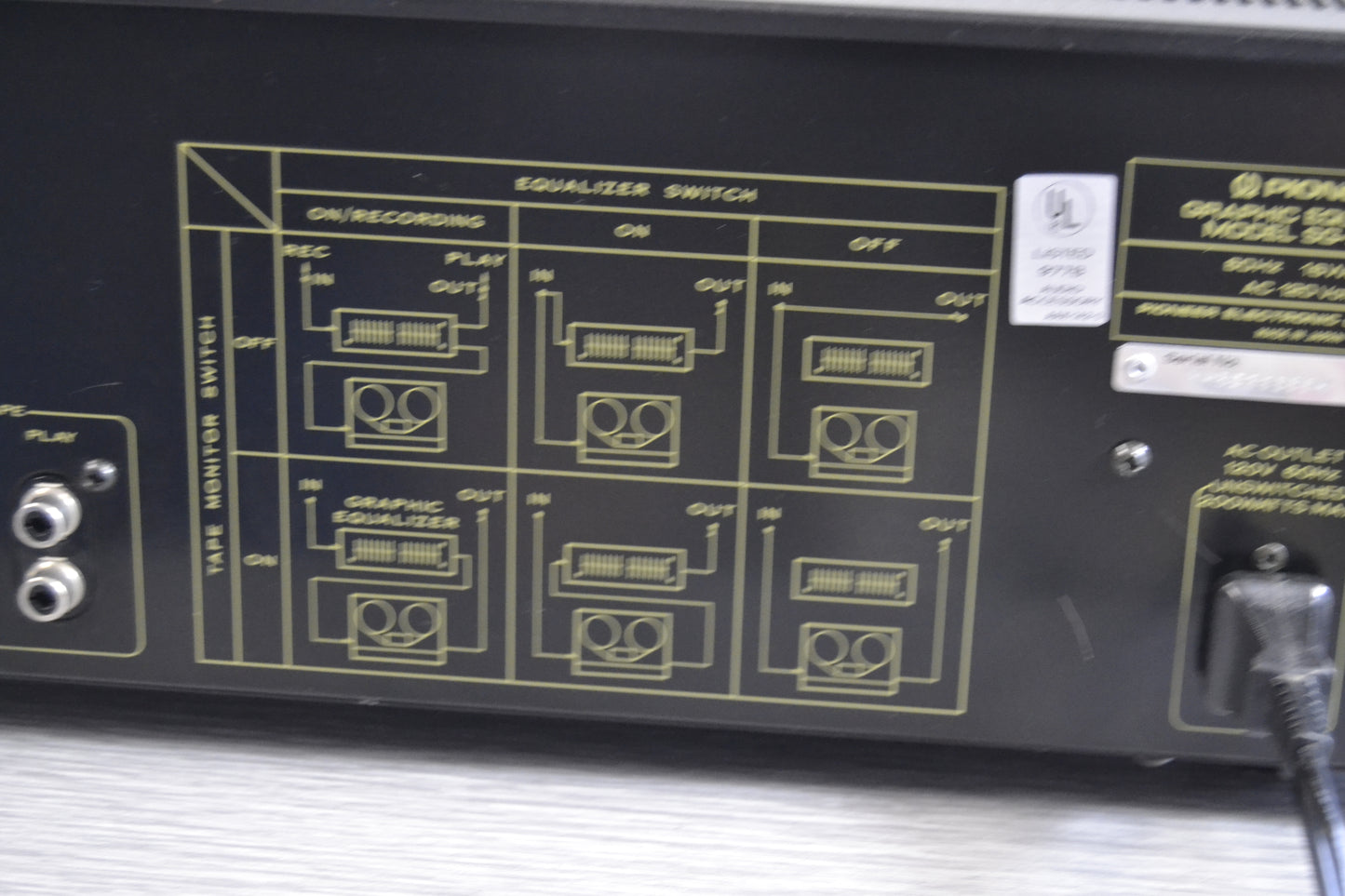 Pioneer SG9500 Graphic Equalizer