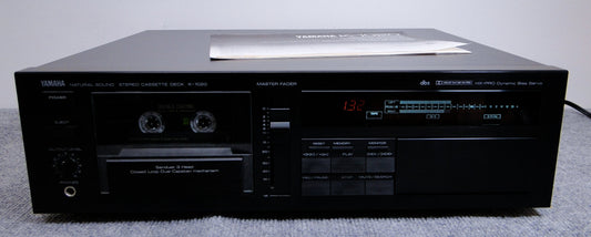 Yamaha K-1020 Stereo cassette Deck * New Belts * Manual