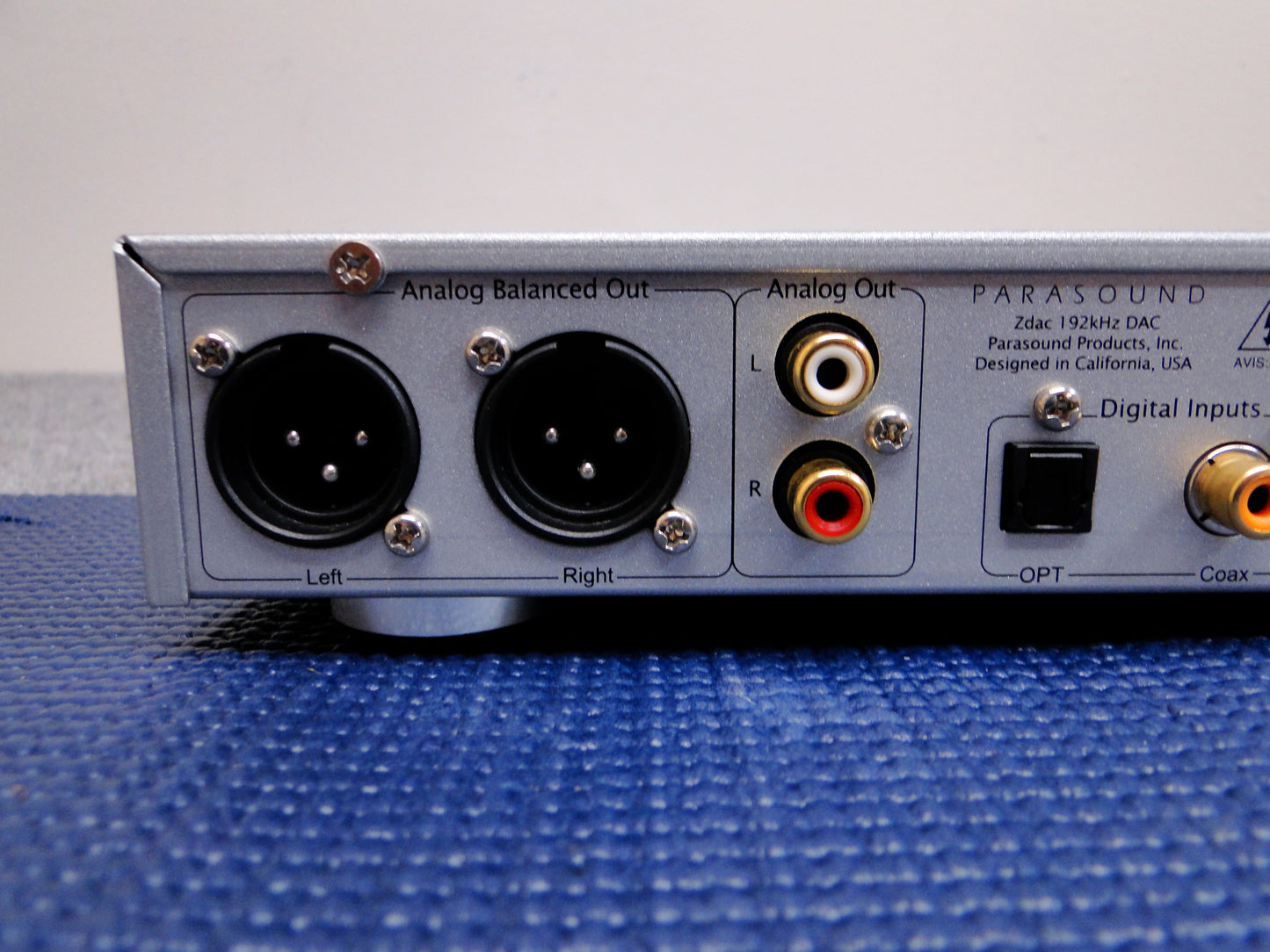 Parasound Zdac Digital to Analog Converter