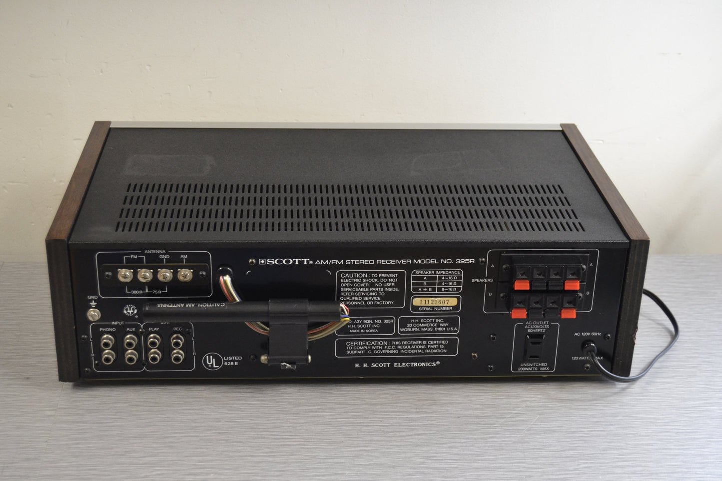 Scott 325R Stereo Receiver * 25W * 1978