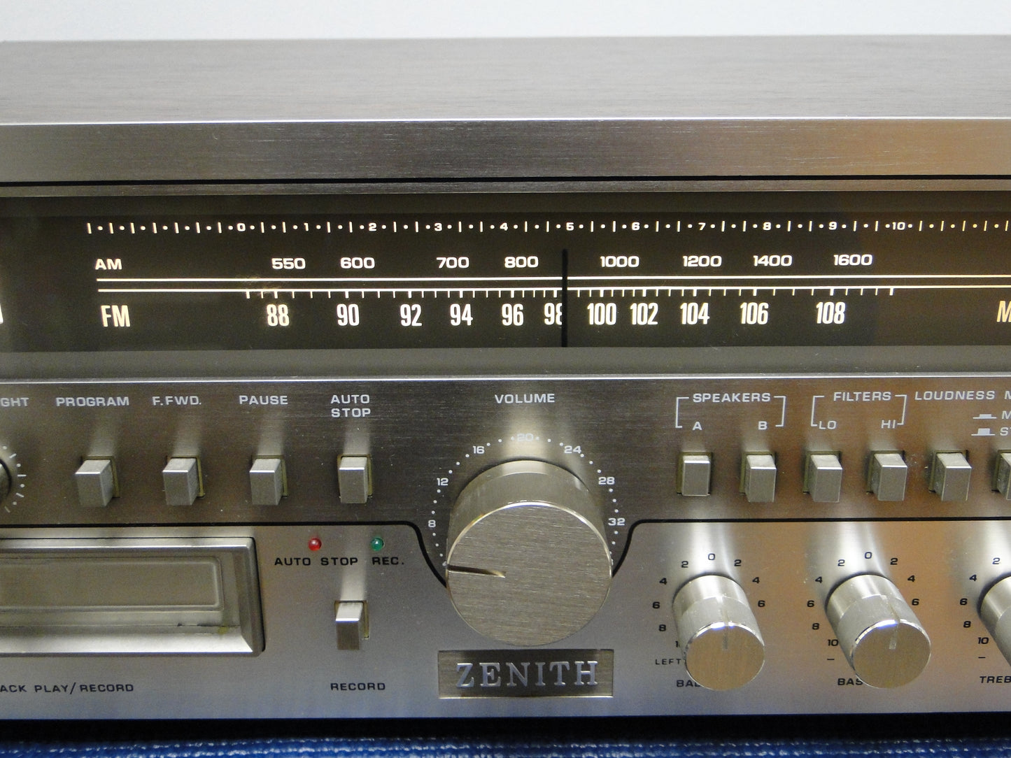 Zenith MC6020 Stereo Receiver with 8-Track Player