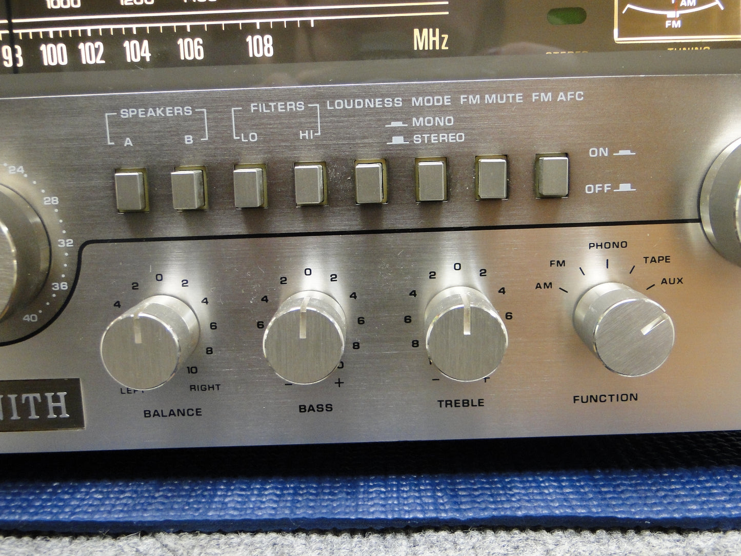 Zenith MC6020 Stereo Receiver with 8-Track Player