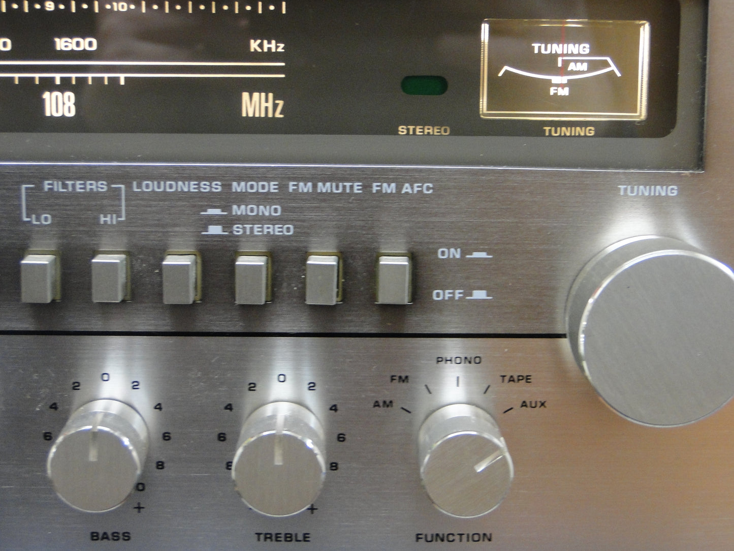 Zenith MC6020 Stereo Receiver with 8-Track Player