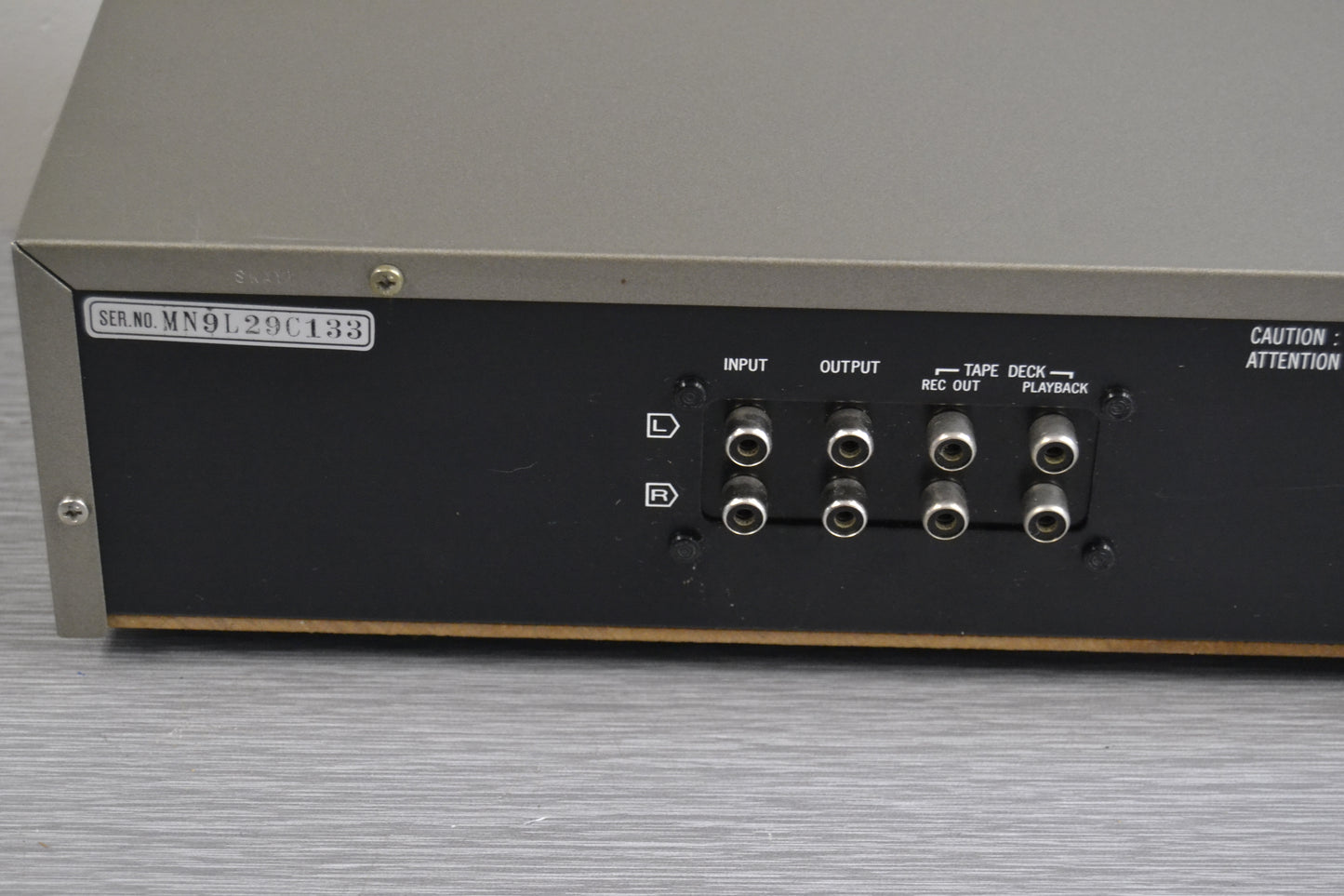 Technics SH-8010 Stereo Graphic Equalizer