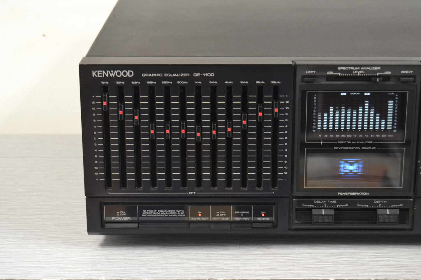 Kenwood GE-1100 Graphic Equalizer and Reverb