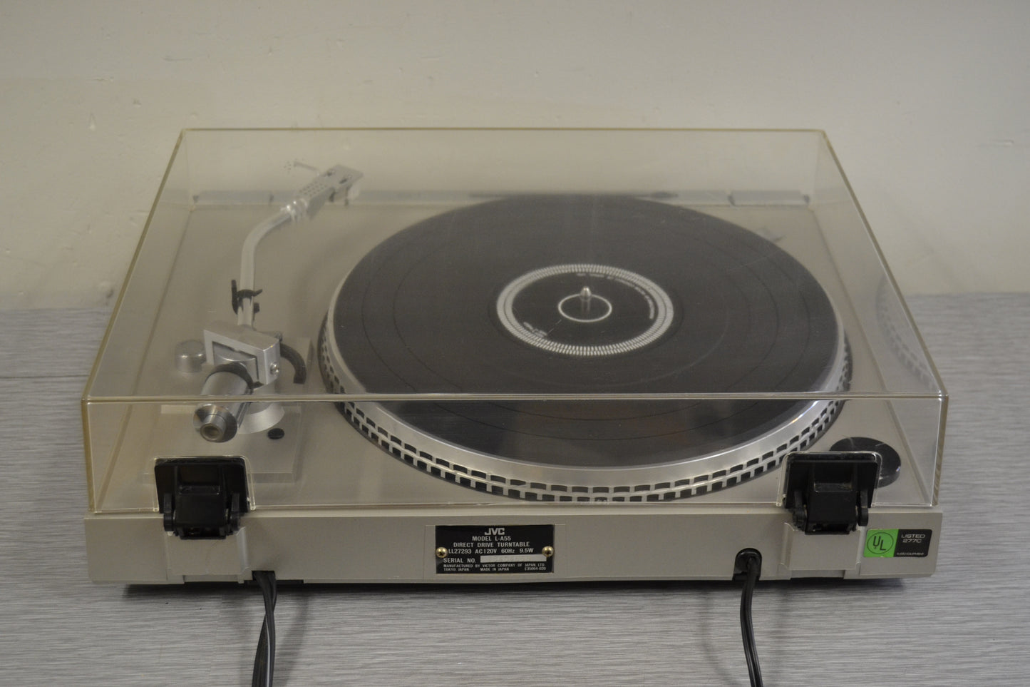 JVC L-A55 Direct Drive Turntable - NEW AT3600 Audio Technica Cartridge