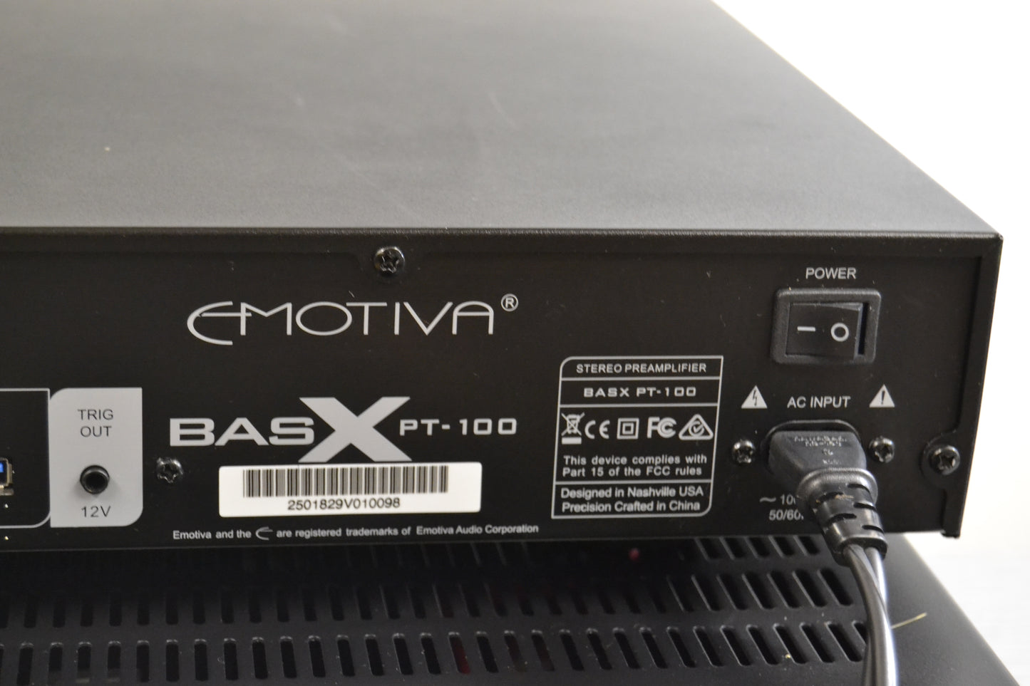 Emotiva Audio BASX PT-100 Stereo Preamp/dac/tuner & UPA-200 Power Amplifier * Remote