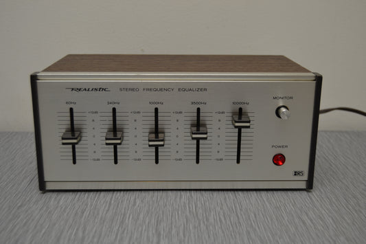 Realistic 31-1986 Stereo Graphic Equalizer