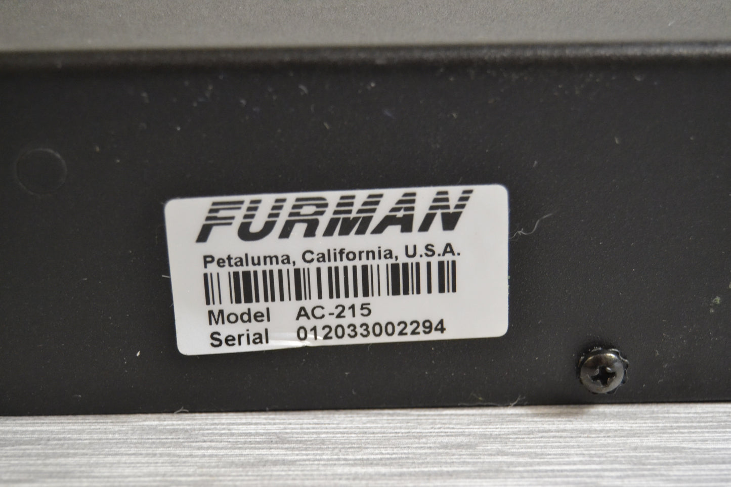 Furman AC-215 Compact Power Conditioner