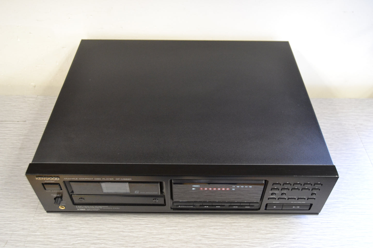 Kenwood DP-M6620 CD Player Single and 6 Disc Cartridge