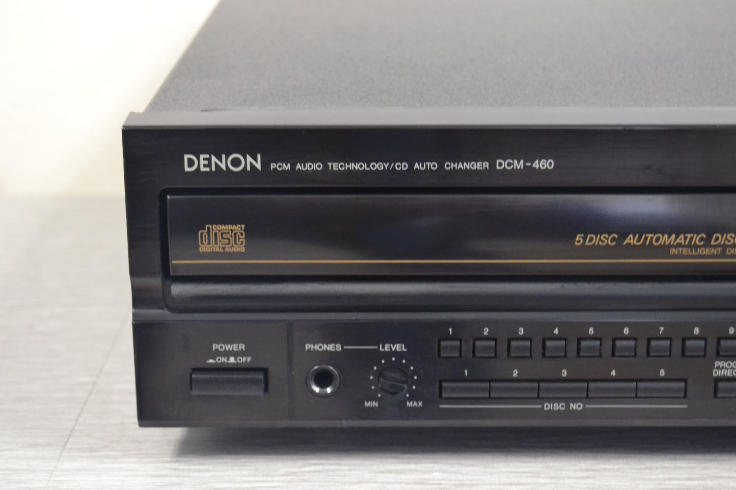 Denon DCM-460 CD Carousel 5 Discs