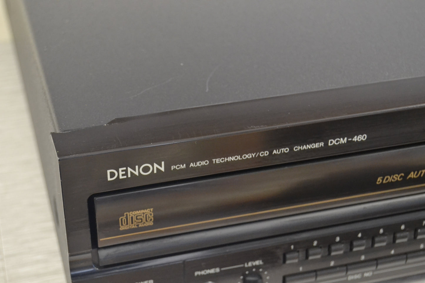 Denon DCM-460 CD Carousel 5 Discs