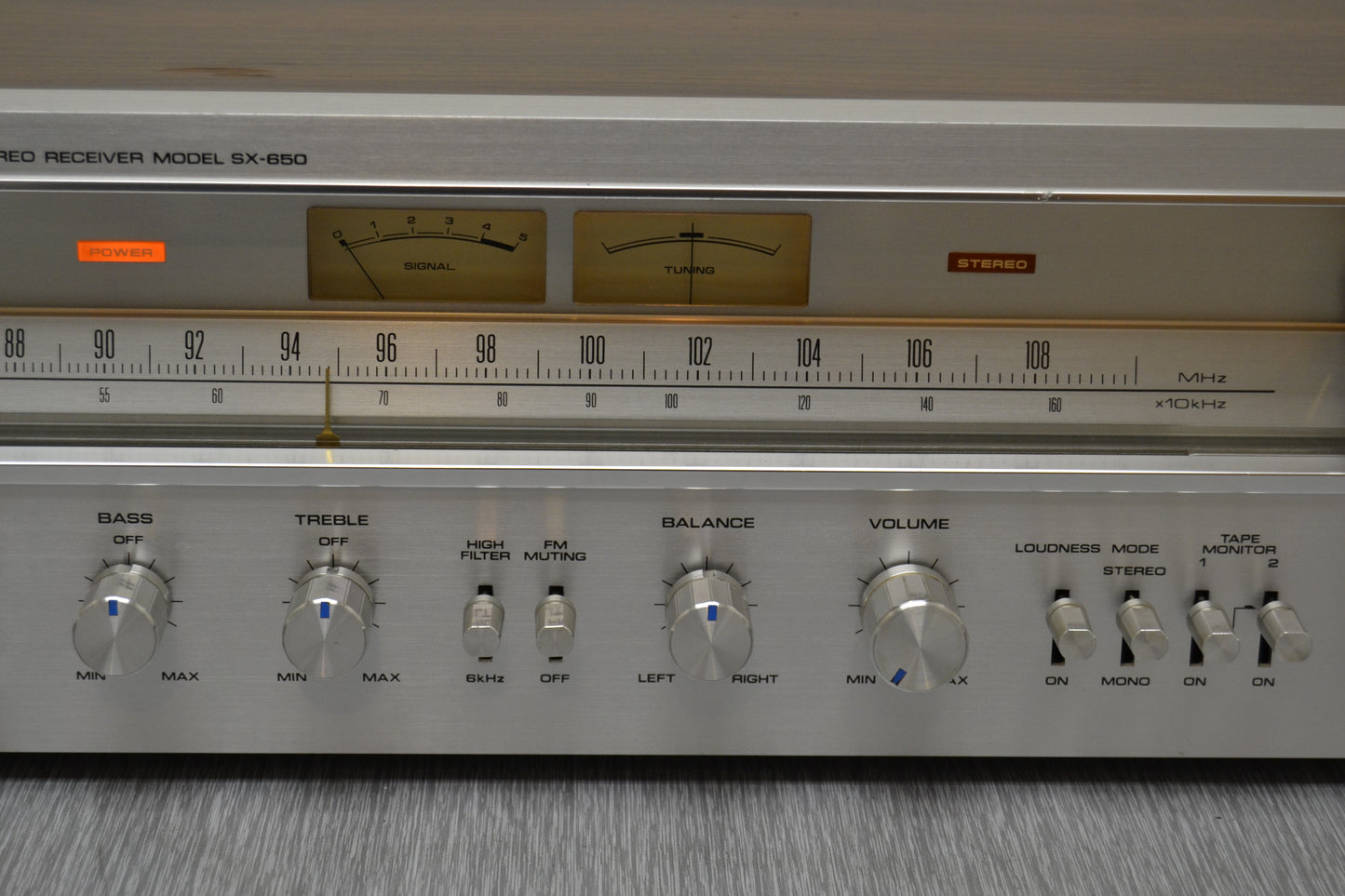 Pioneer SX-650 Stereo Receiver * 35W RMS * 1976