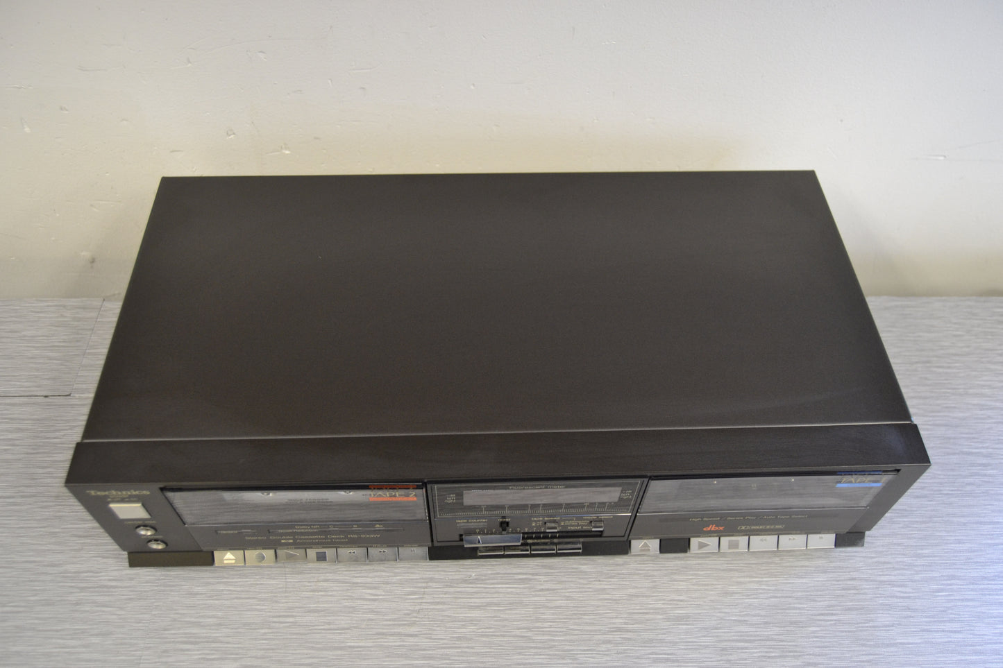 Technics RS-933W Double Cassette Deck - DBX