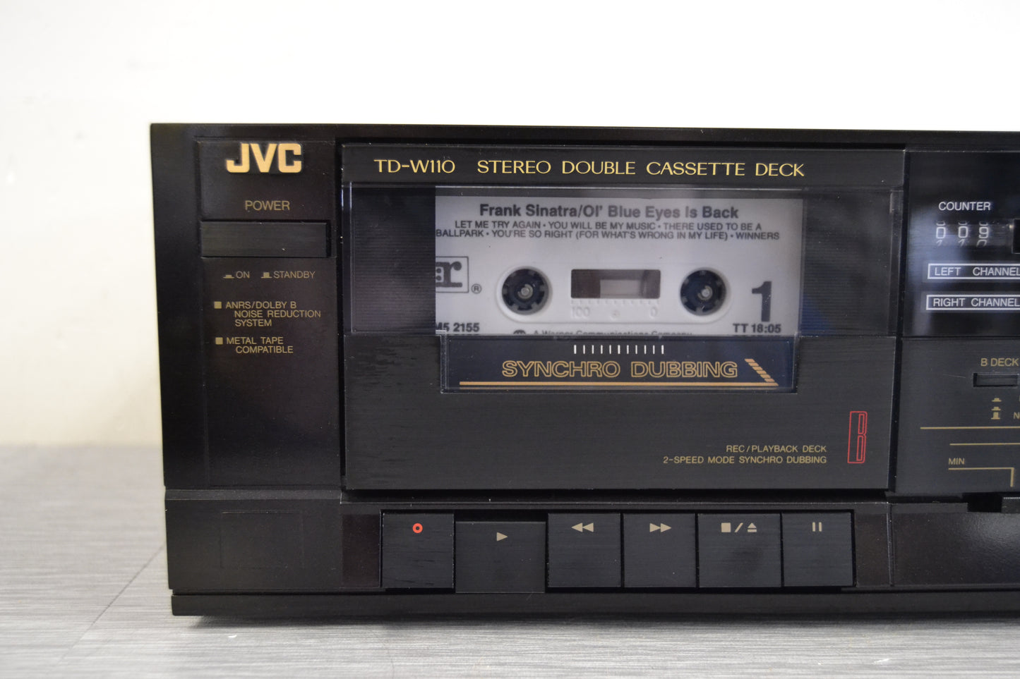 JVC TD-W110 Double Cassette Deck