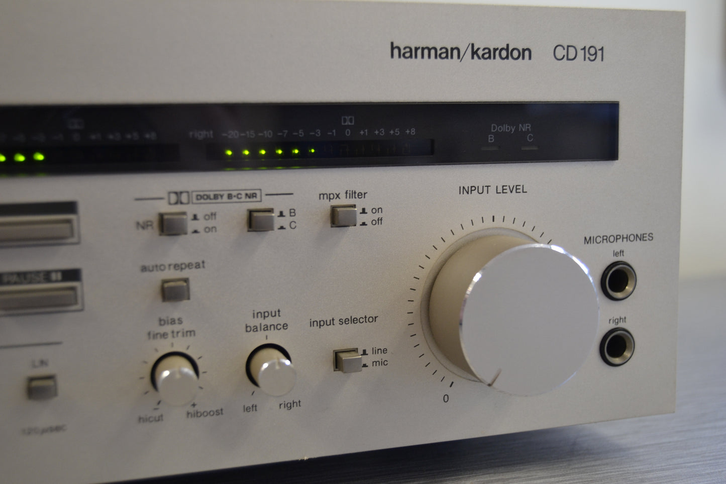 Harman Kardon CD191 Single Cassette Deck * New Belts