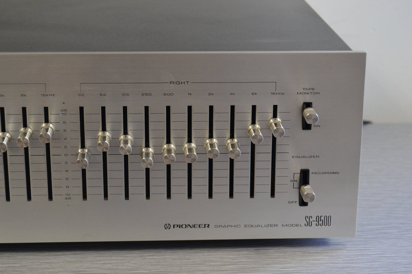 Pioneer SG-9500 Graphic Equalizer