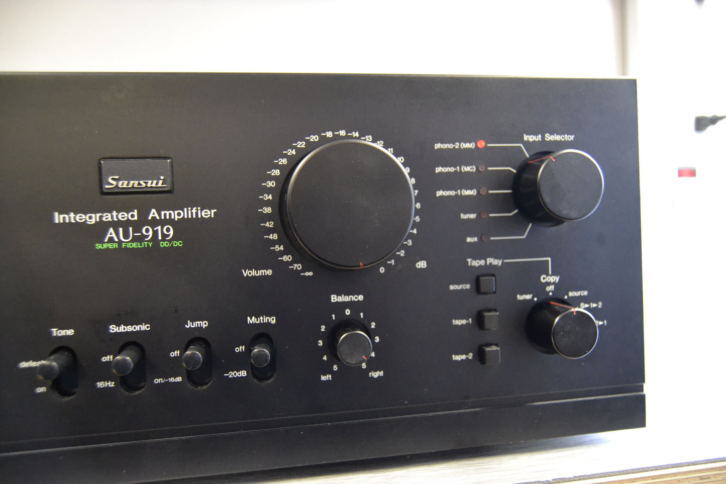 Sansui AU-919 Integrated Amplifier