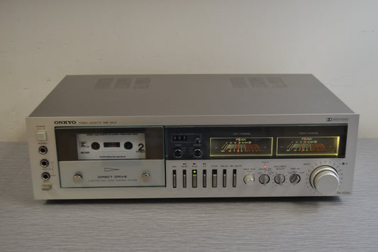 Onkyo TA-2050 Single Cassette Deck * New Belts * New Idler Wheel