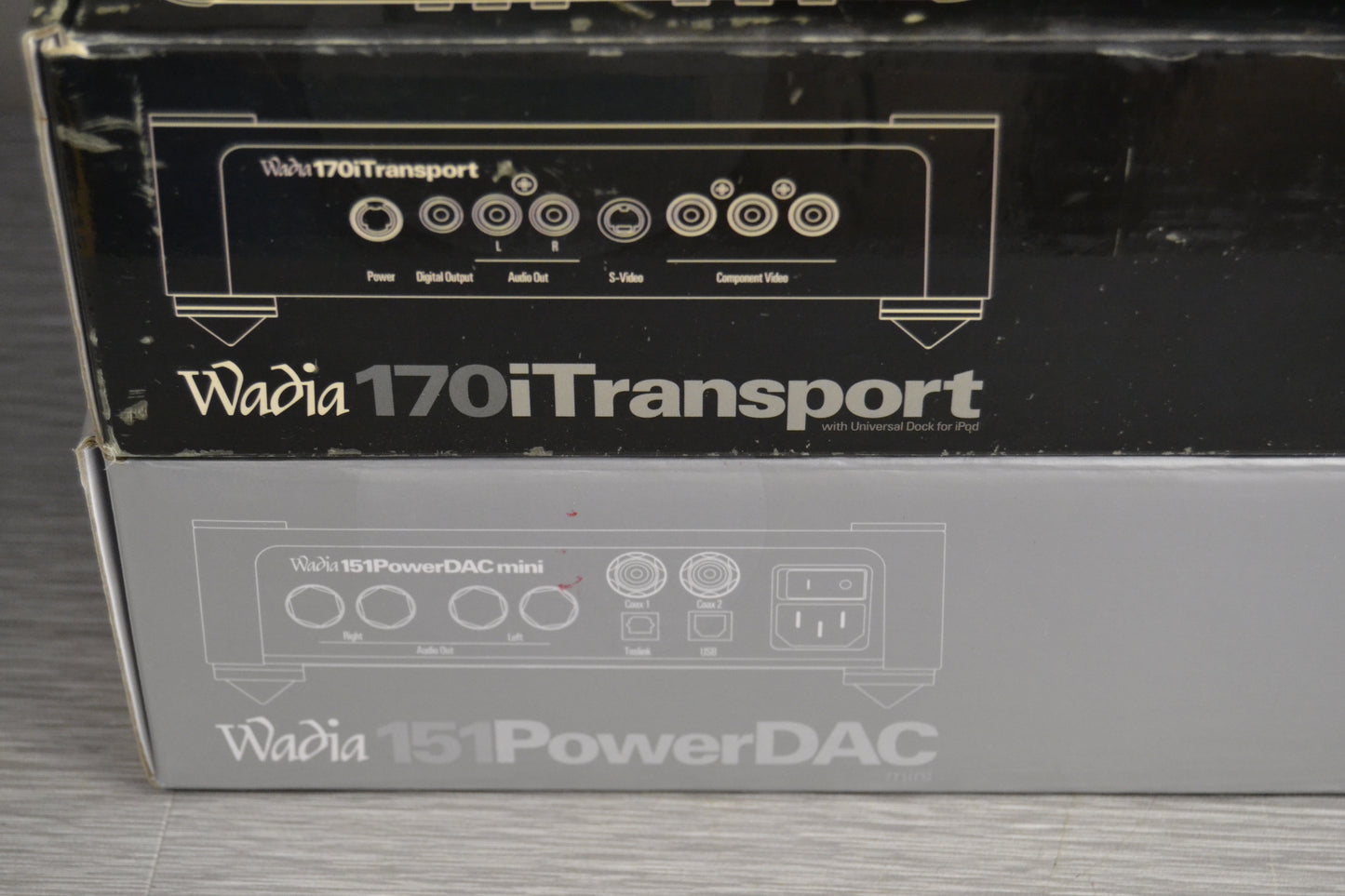 Wadia 151 PowerDAC mini Combination Integrated Amp/DAC * 171i Transport * Apple ipod 8gb