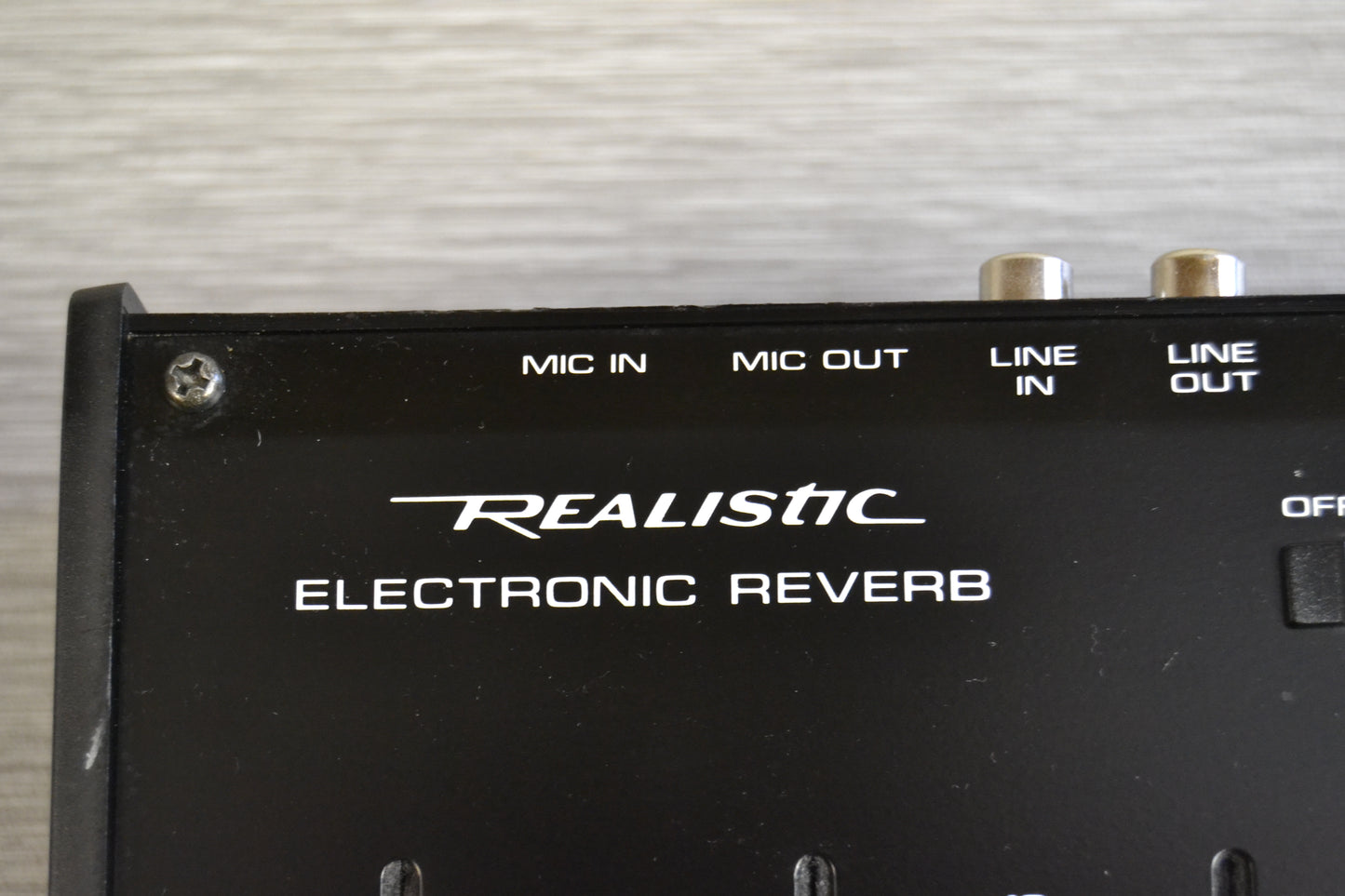 Realistic 32-1110 Electronic Reverb