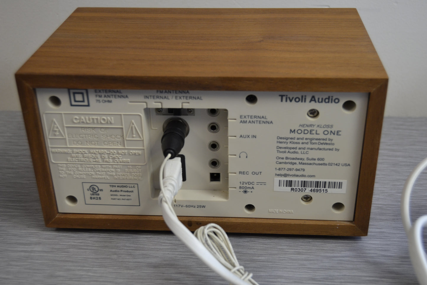 Tivoli Audio Model One by Henry Kloss