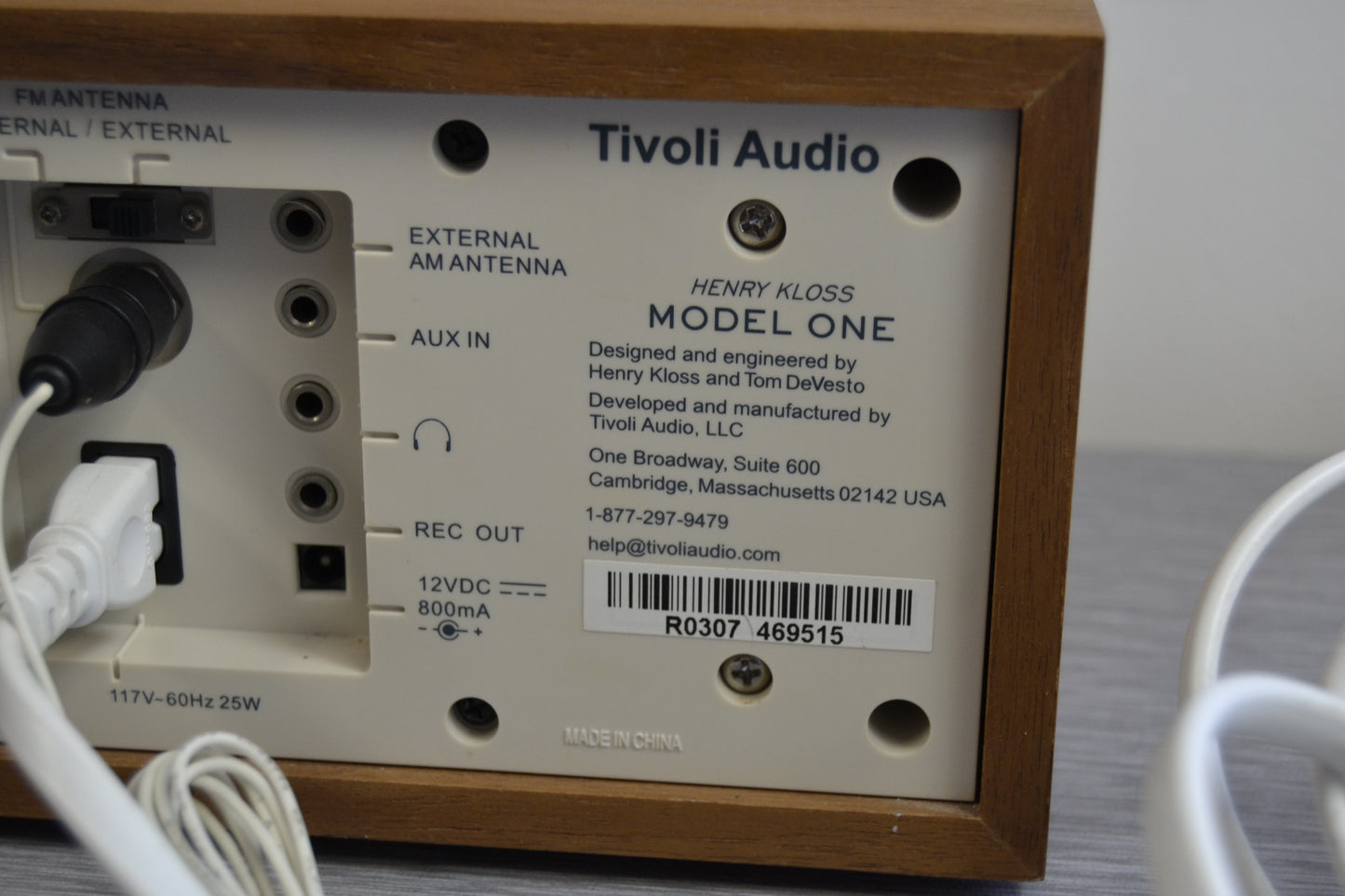 Tivoli Audio Model One by Henry Kloss