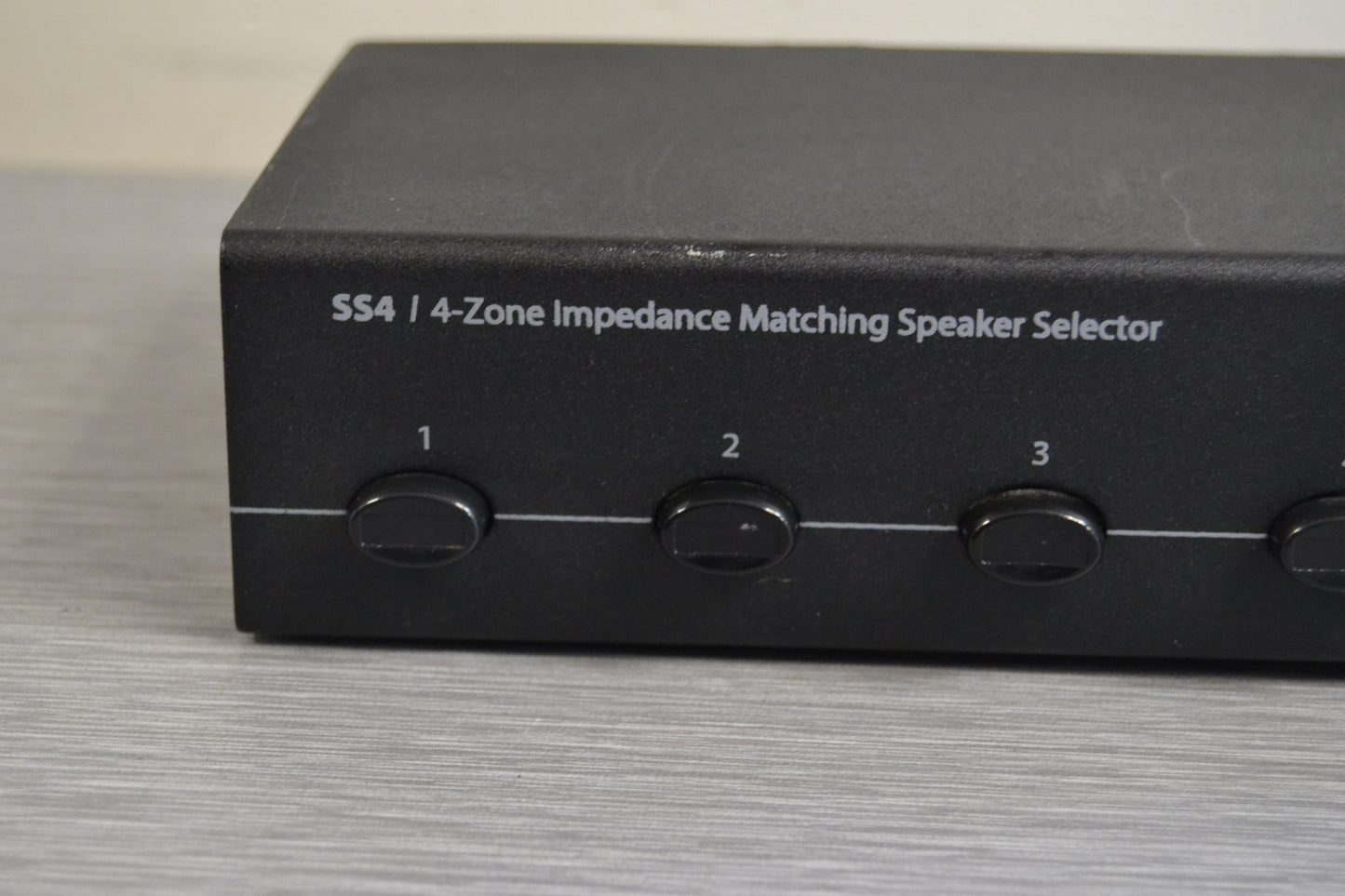 SS4 / 4-Zone Impedance Stereo Matching Speaker Selector Switch