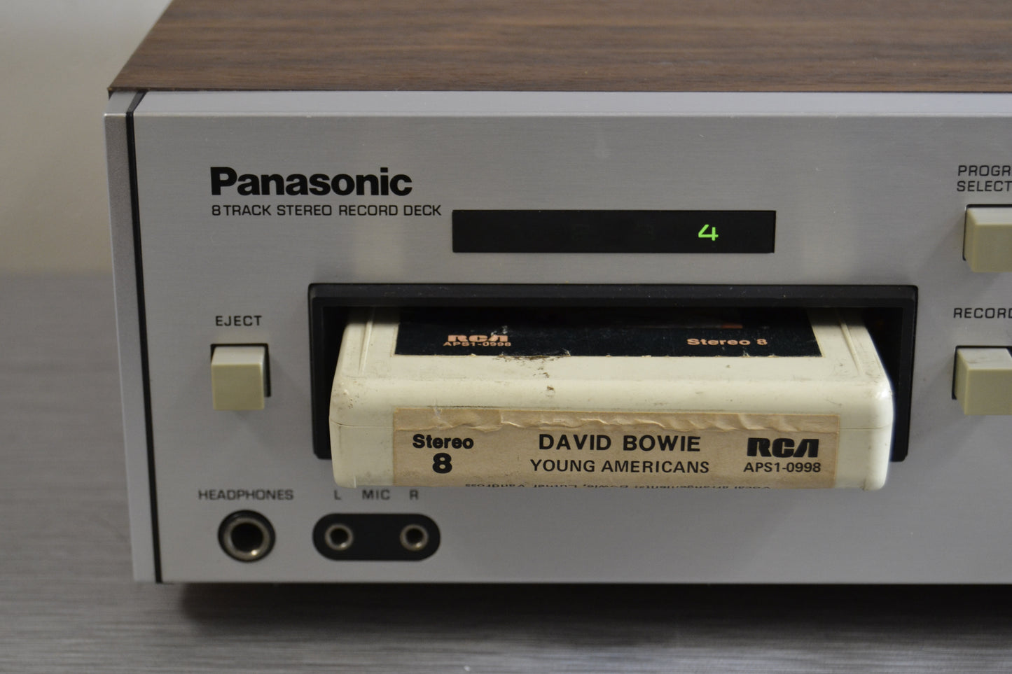 Panasonic RS-805US 8 Track Recorder * Fully Serviced * New Belts