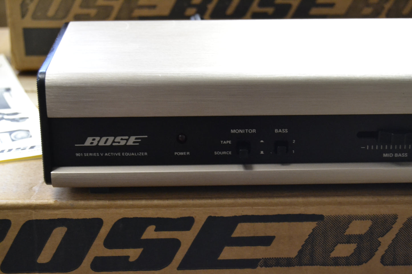 Bose 901 Series V in Boxes Fully Refoamed * Equalizer in Box fully Recapped *