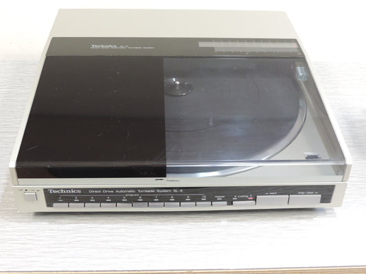 Technics SL-6 Programmable Tracks Linear Tracking Turntable