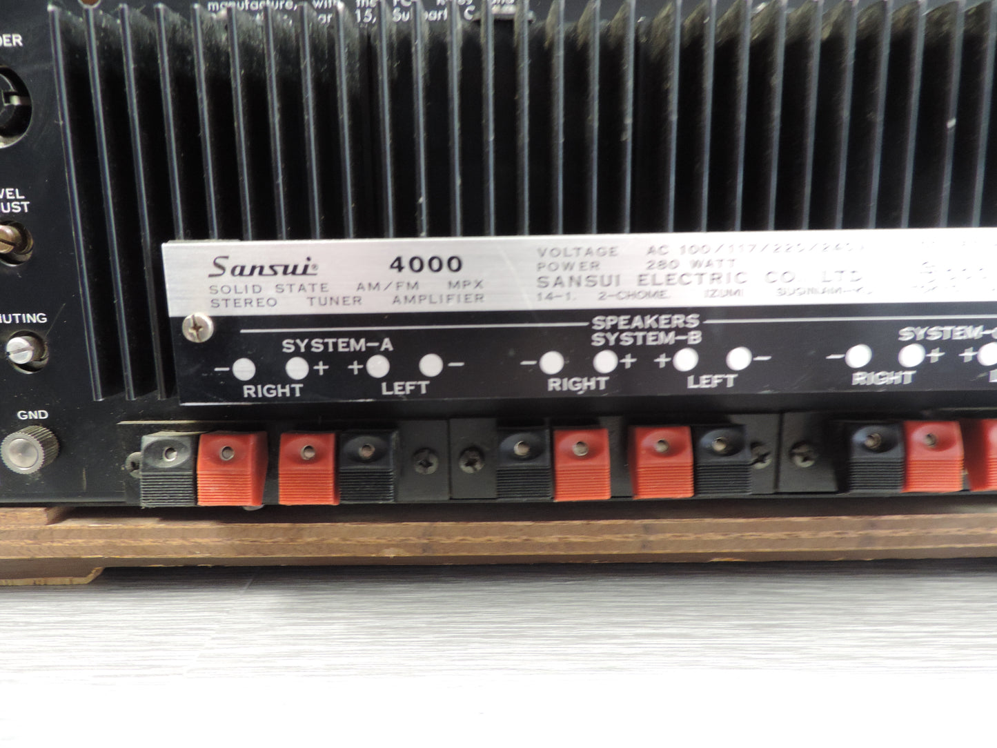 Sansui 4000 Stereo receiver * 45W RMS