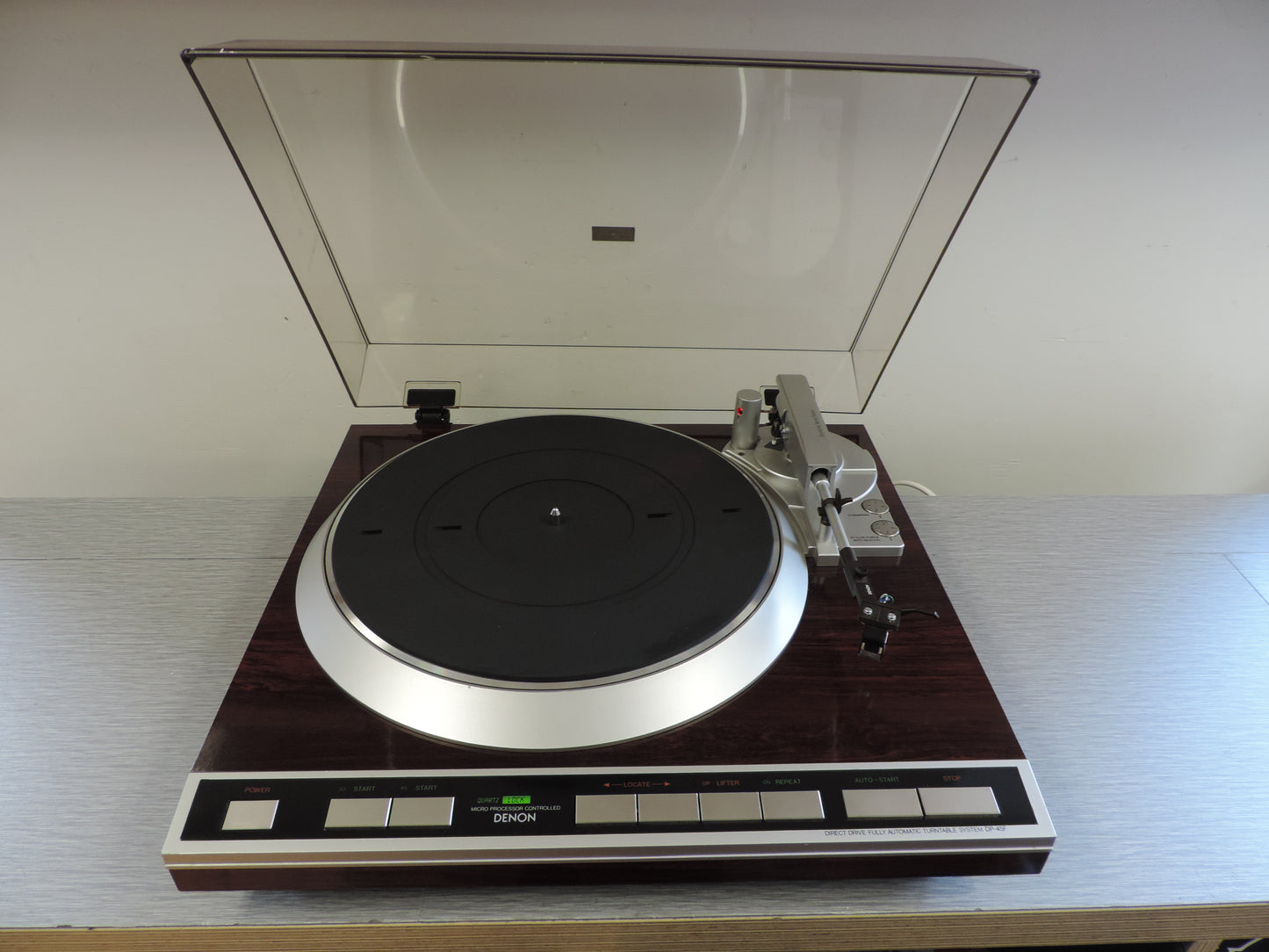 Denon DP-45F Direct Drive Turntable * Audio Technica AT125LC Needle