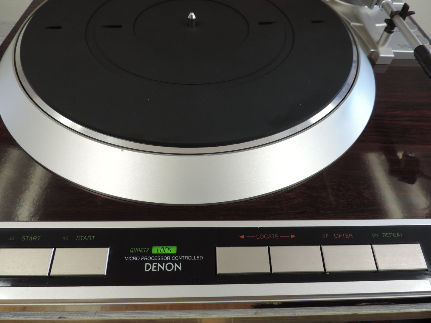 Denon DP-45F Direct Drive Turntable * Audio Technica AT125LC Needle