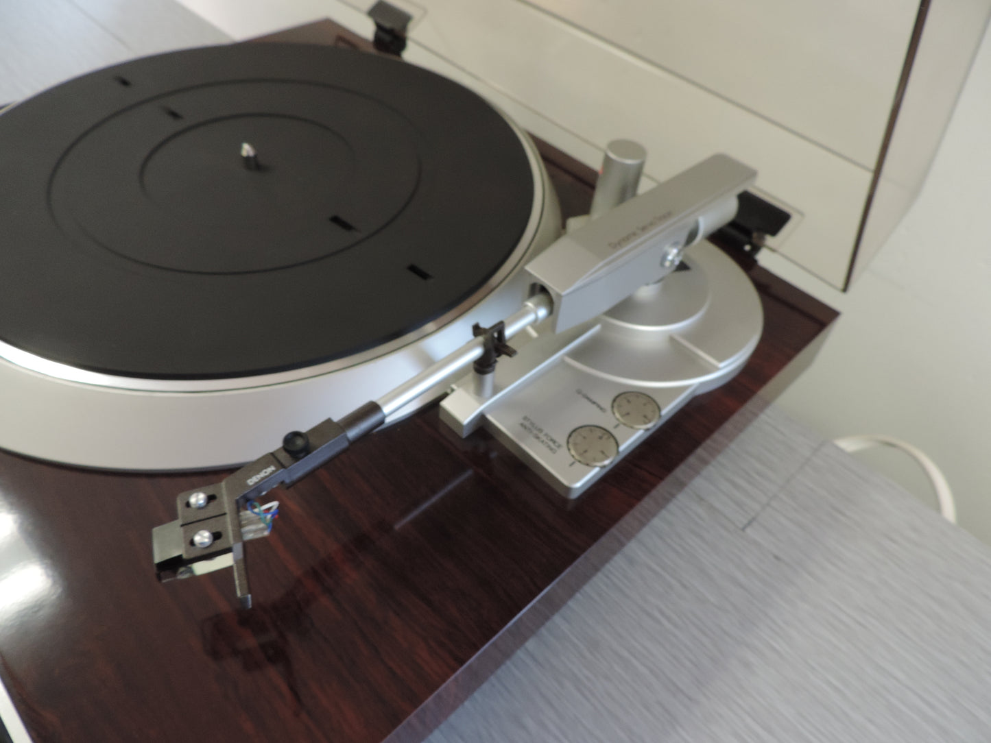 Denon DP-45F Direct Drive Turntable * Audio Technica AT125LC Needle