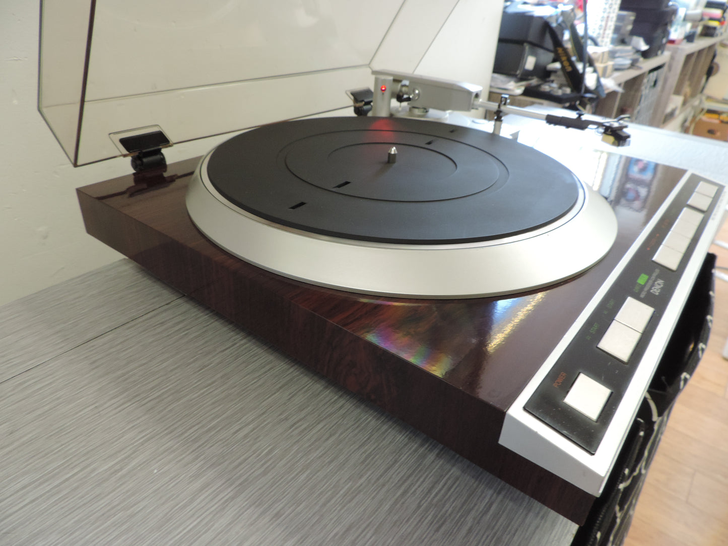 Denon DP-45F Direct Drive Turntable * Audio Technica AT125LC Needle