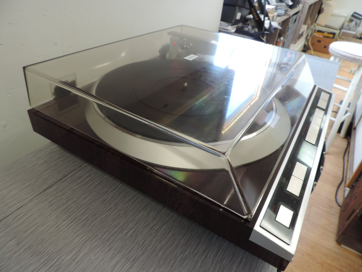 Denon DP-45F Direct Drive Turntable * Audio Technica AT125LC Needle