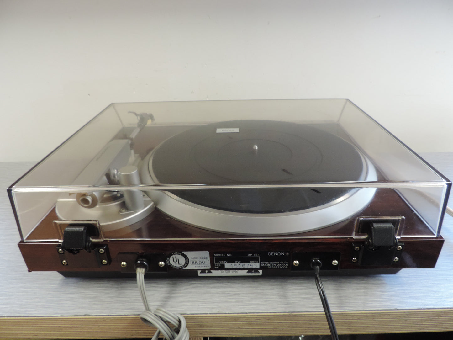 Denon DP-45F Direct Drive Turntable * Audio Technica AT125LC Needle