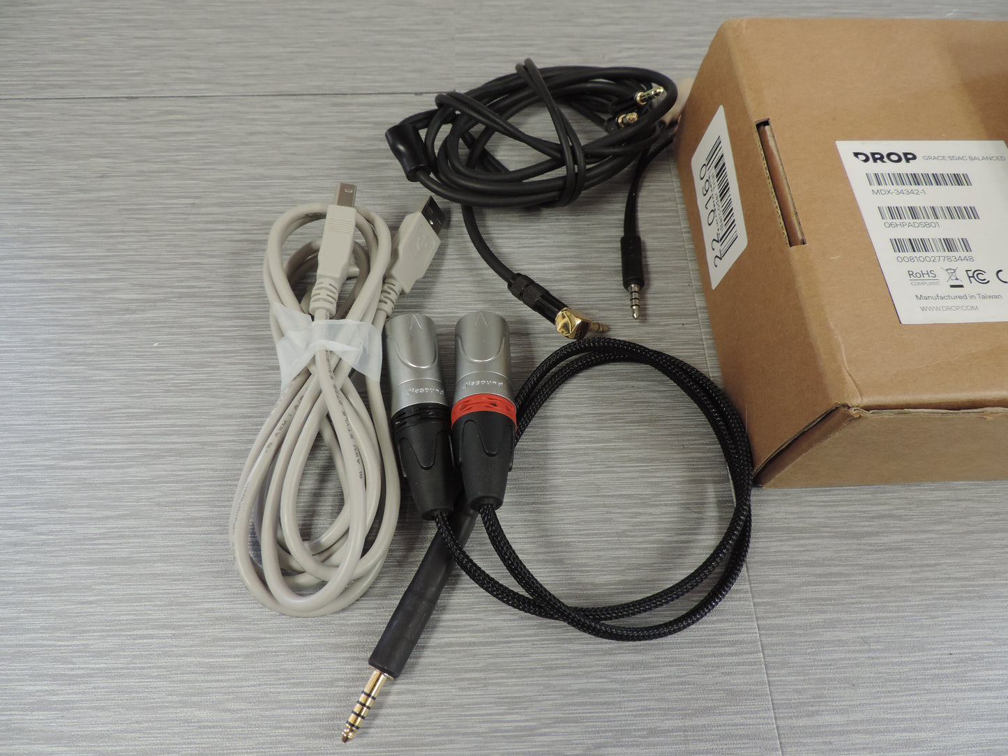 DROP Grace sdac balanced * Box * manual * cables