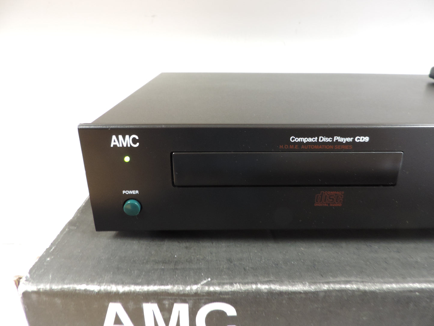 AMC by Veltronics London * CD9 SIngle Cd Player * Remote * Box