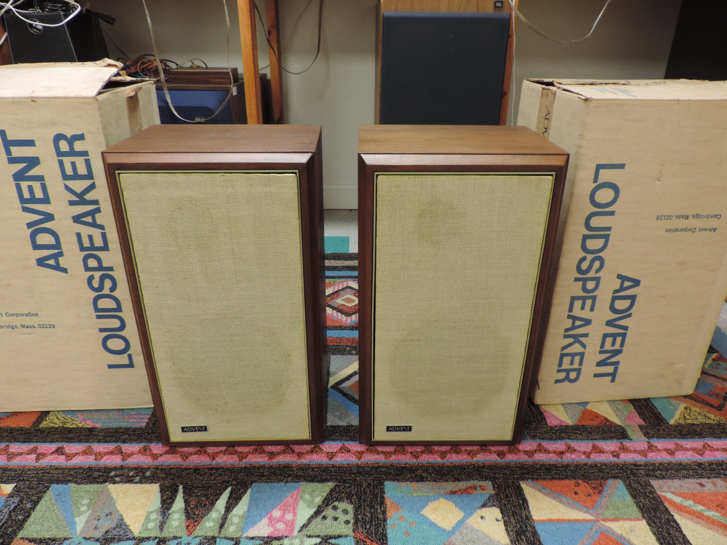 Advent Large Advent Speakers * New Foams * Boxes