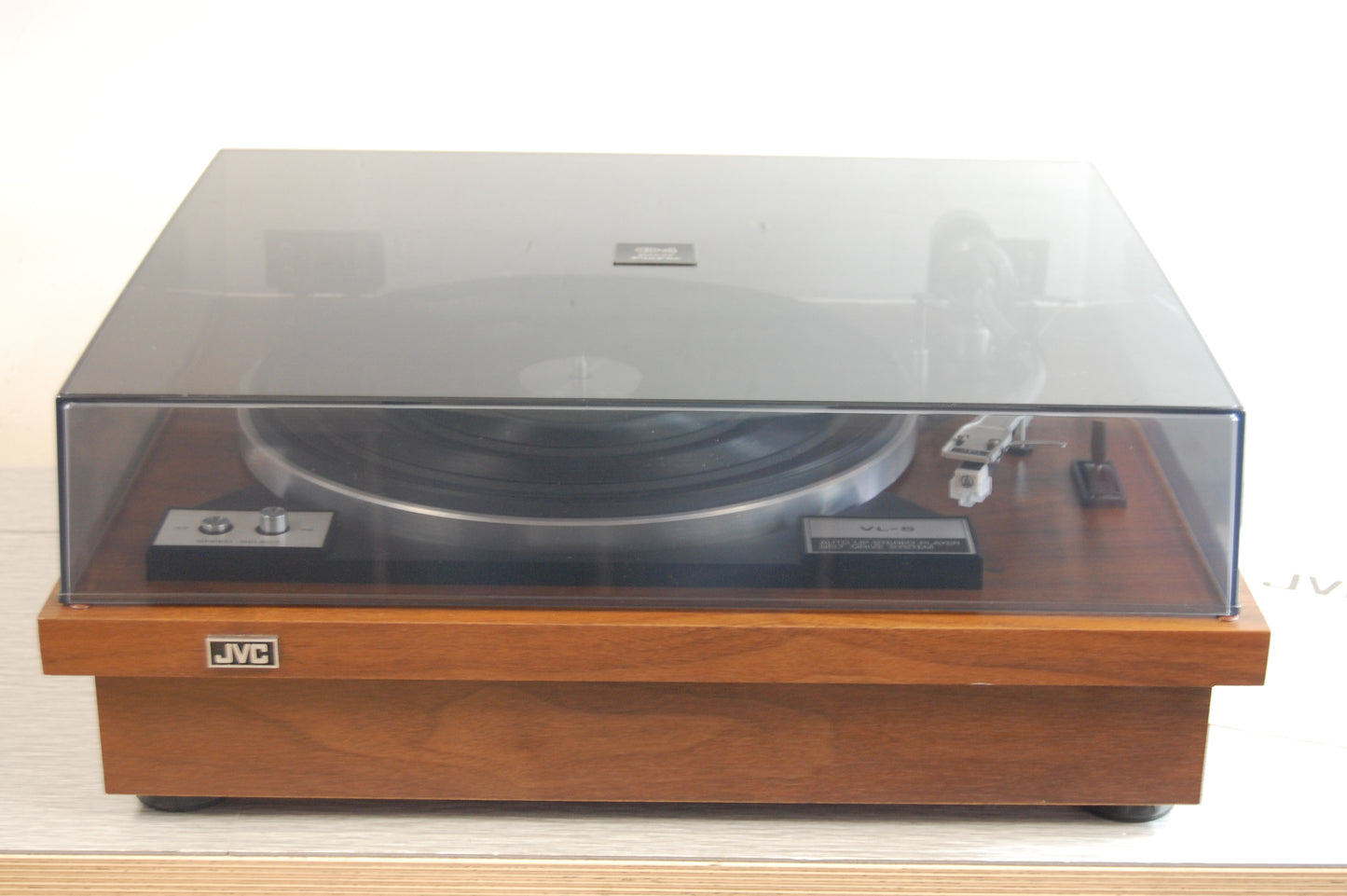 JVC VL-5 Turntable  * 1973 * New Audio Technica AT3600 Cartridge * Manual