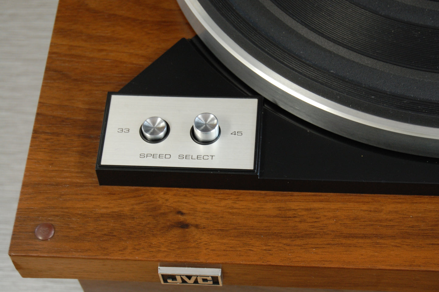 JVC VL-5 Turntable  * 1973 * New Audio Technica AT3600 Cartridge * Manual