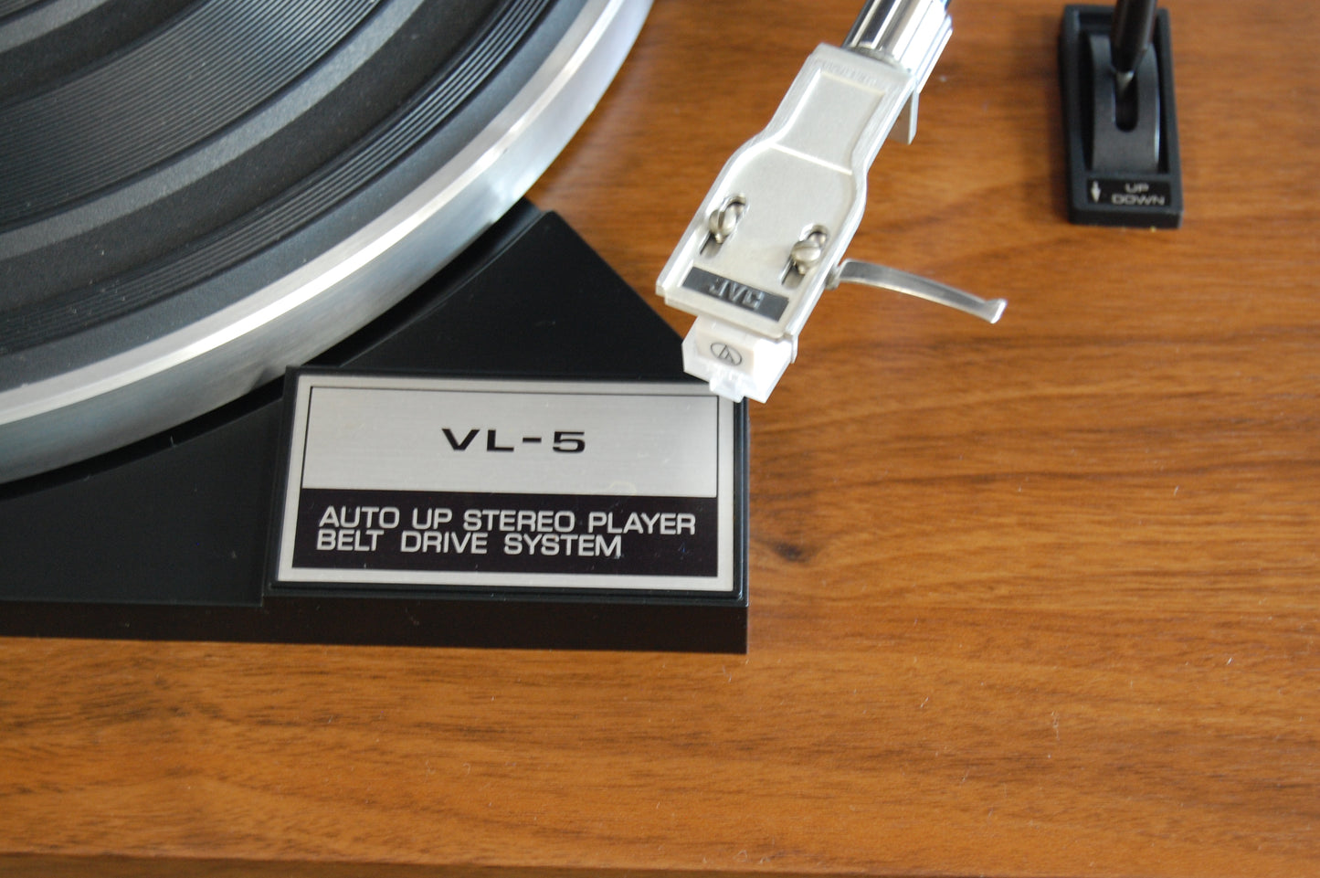 JVC VL-5 Turntable  * 1973 * New Audio Technica AT3600 Cartridge * Manual