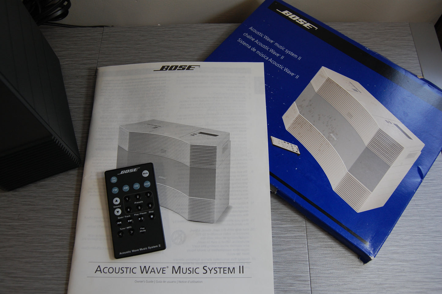 Bose Acoustic Wave * Music System II * Remote * Manual