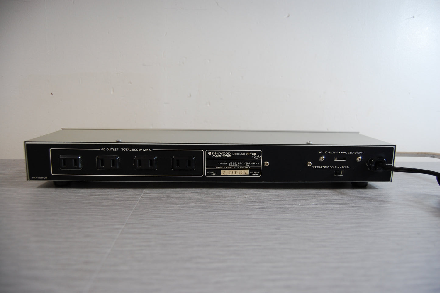 Kenwood AT-50 Audio Timer * SN132 * 1983