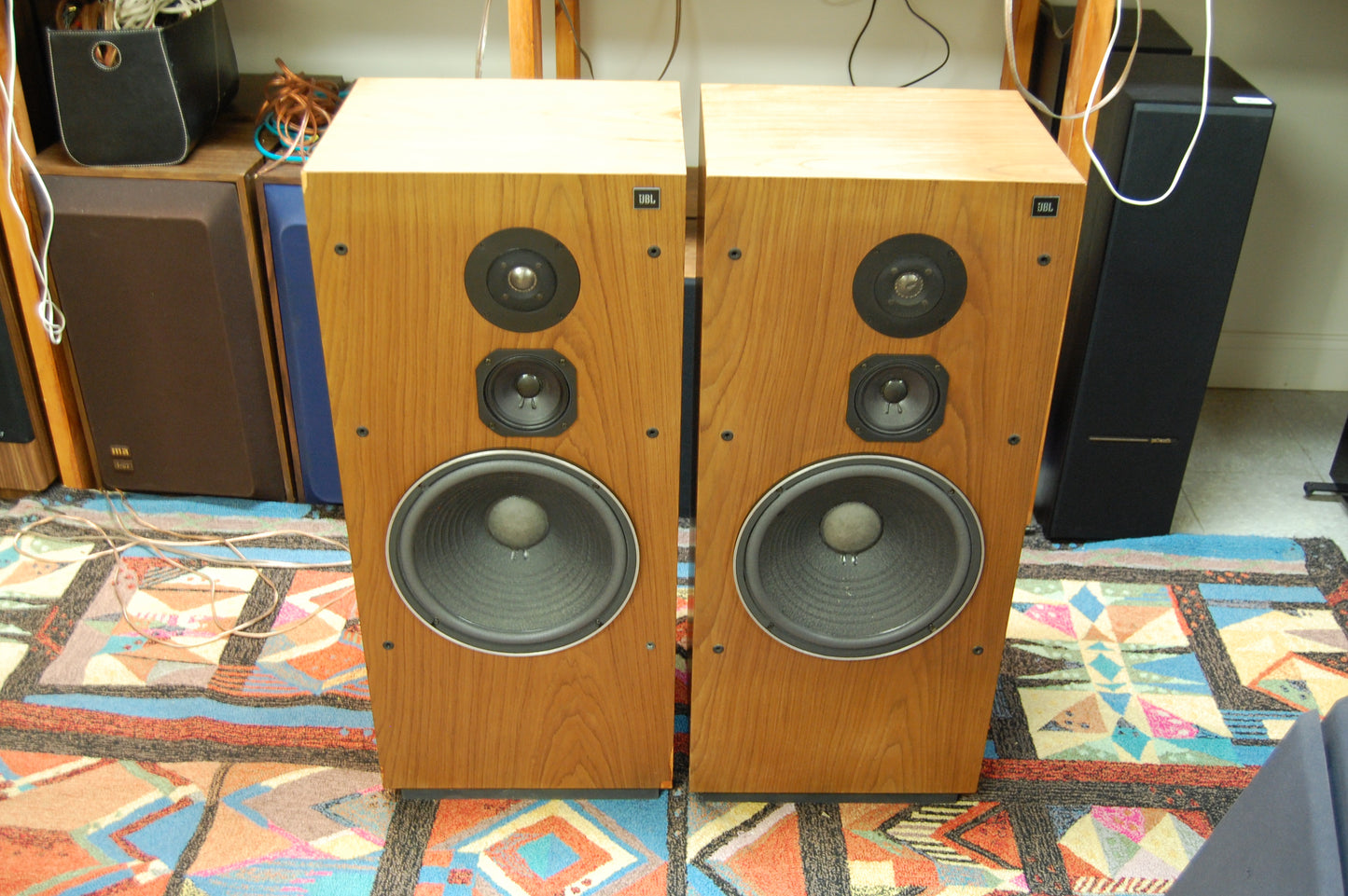 JBL L100T Floor standing Speakers - 3 Way - 1985